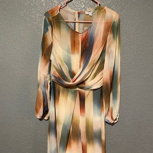 Multi high low dress